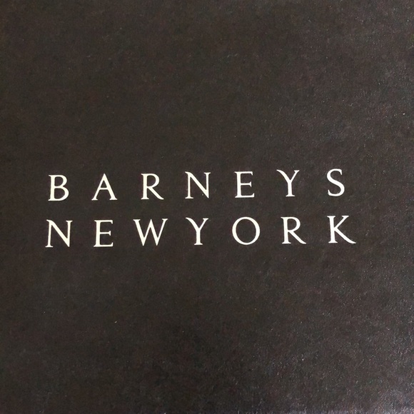 Barneys New York🗽3-Luxury Small Black Paper Bags W/Handles / Used A Few Times - Picture 2 of 2